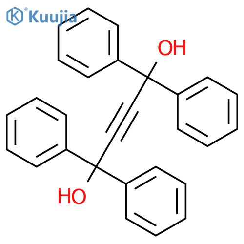 1,1,4,4-Tetraphenylbut-2-yne-1,4-diol structure