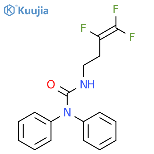 Urea, N,N-diphenyl-N'-(3,4,4-trifluoro-3-butenyl)- structure