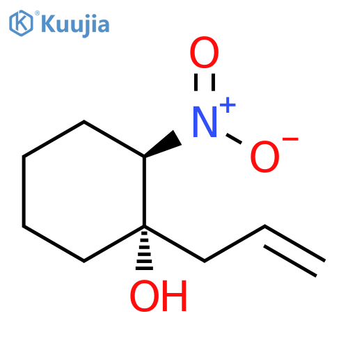 Cyclohexanol, 2-nitro-1-(2-propenyl)-, cis- (9CI) structure