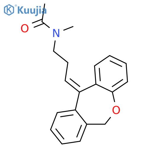 Acetamide, N-(3-dibenz[b,e]oxepin-11(6H)-ylidenepropyl)-N-methyl- structure