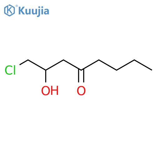 4-Octanone, 1-chloro-2-hydroxy-, (±)- structure
