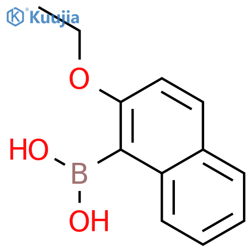 2-Ethoxy-1-naphthaleneboronic acid structure