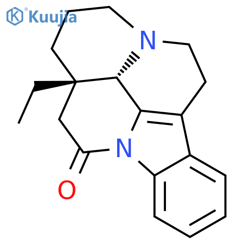 (+-)-Eburnamin structure