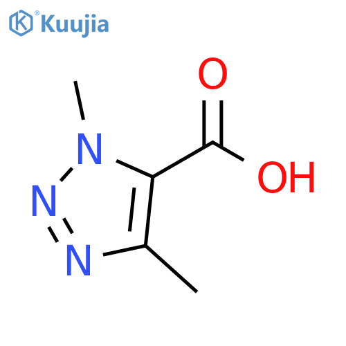 dimethyl-1H-1,2,3-triazole-5-carboxylic acid structure