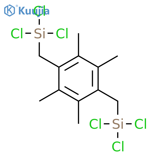 Silane, [(2,3,5,6-tetramethyl-1,4-phenylene)bis(methylene)]bis[trichloro- structure