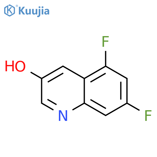 5,7-Difluoroquinolin-3-ol structure