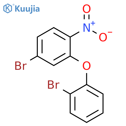 4-bromo-2-(2-bromophenoxy)-1-nitrobenzene structure