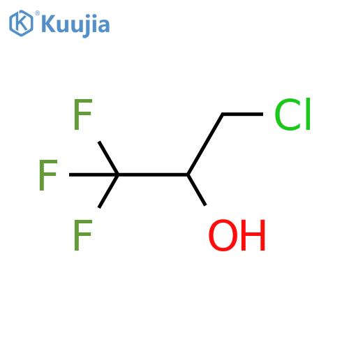 3-chloro-1,1,1-trifluoropropan-2-ol structure