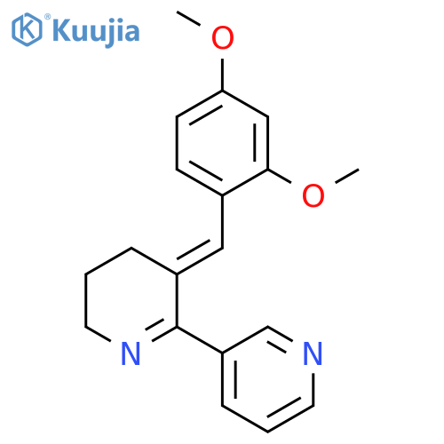 2,4-Dimethoxybenzylidene Anabaseine structure