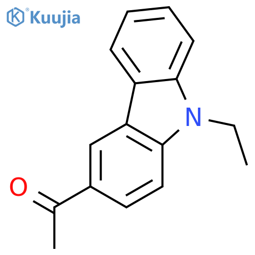 1-(9-ethylcarbazol-3-yl)ethanone structure