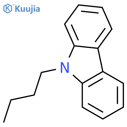 9H-Carbazole, 9-butyl- structure