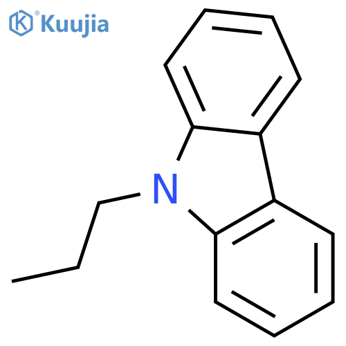 9H-Carbazole, 9-propyl- structure