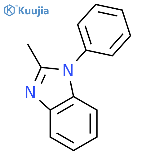 2-Methyl-1-phenyl-1H-benzimidazole structure