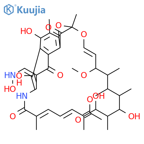 Rifamycin,3-[(hydroxyimino)methyl]- structure