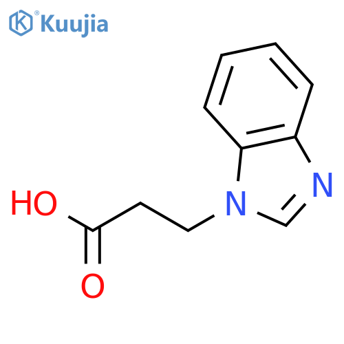 3-Benzoimidazol-1-yl-propionic Acid structure
