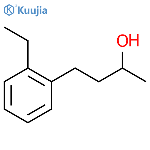 4-(2-ethylphenyl)butan-2-ol structure