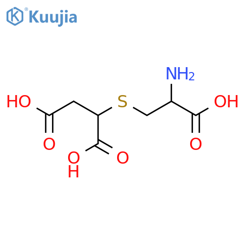S-Cysteinosuccinic acid; (1'S,2R)-form structure