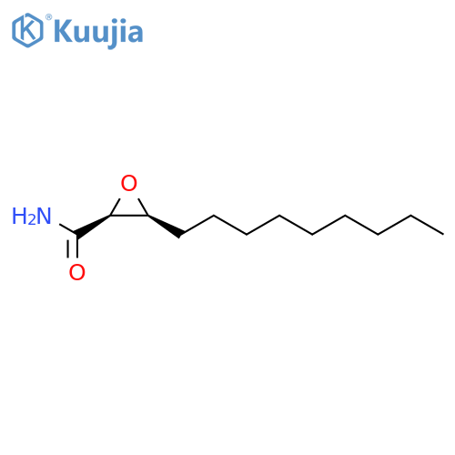 Oxiranecarboxamide, 3-nonyl-, (2S-cis)- structure