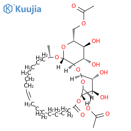 Lactonic Sophorolipid structure