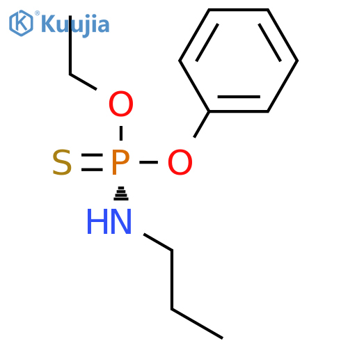 Phosphoramidothioic acid, propyl-, O-ethyl O-phenyl ester, (S)- structure