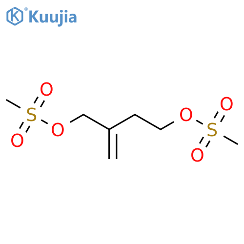 1,4-Butanediol, 2-methylene-, 1,4-dimethanesulfonate structure