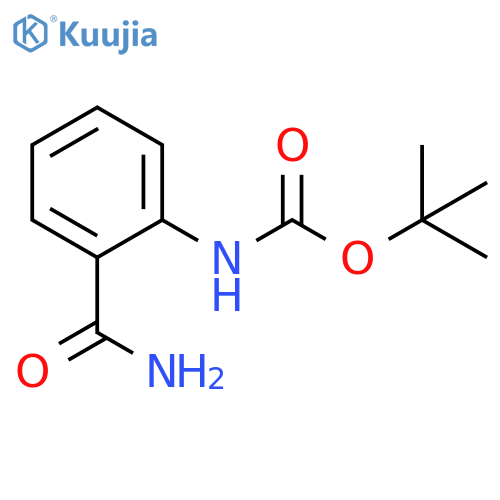 TERT-BUTYL 2-CARBAMOYLPHENYLCARBAMATE structure
