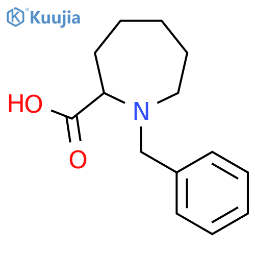 1-Benzylazepane-2-carboxylic acid structure