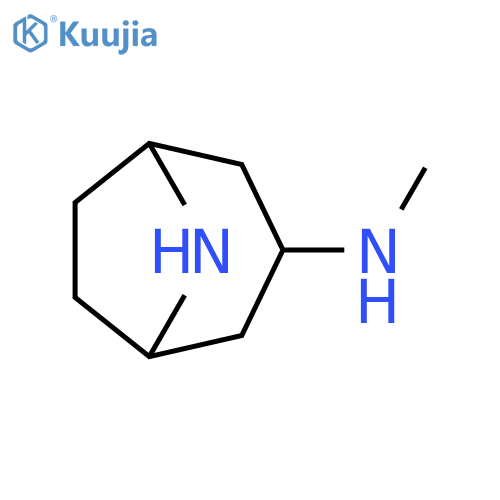 N-methyl-8-azabicyclo3.2.1octan-3-amine structure