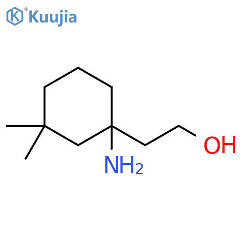2-(1-amino-3,3-dimethylcyclohexyl)ethan-1-ol structure