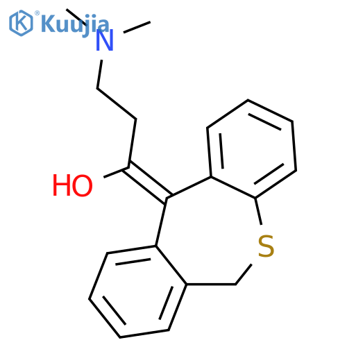 1-Propanol, 1-dibenzo[b,e]thiepin-11(6H)-ylidene-3-(dimethylamino)- structure