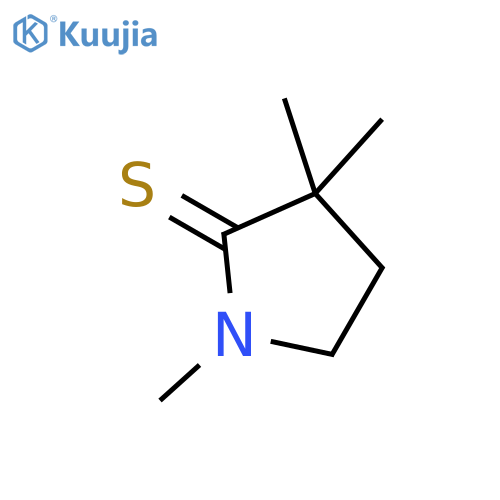 2-Pyrrolidinethione, 1,3,3-trimethyl- structure
