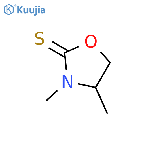 2-Oxazolidinethione,3,4-dimethyl- structure