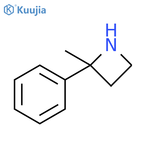 2-methyl-2-phenylazetidine structure
