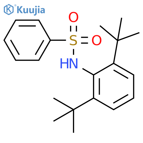 Amidogen, [2,6-bis(1,1-dimethylethyl)phenyl](phenylsulfonyl)- structure
