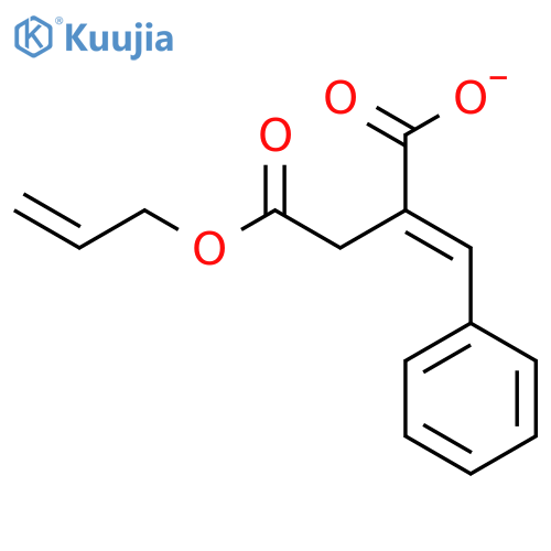 Butanedioic acid, (phenylmethylene)-, 4-(2-propenyl) ester structure