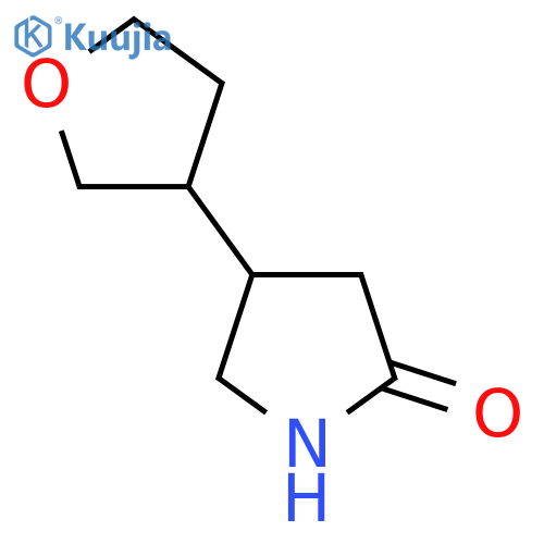 4-(oxolan-3-yl)pyrrolidin-2-one structure