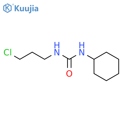 Urea,N-(3-chloropropyl)-N'-cyclohexyl- structure