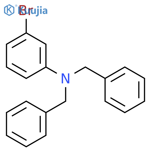 N,N-dibenzyl-3-bromoaniline structure
