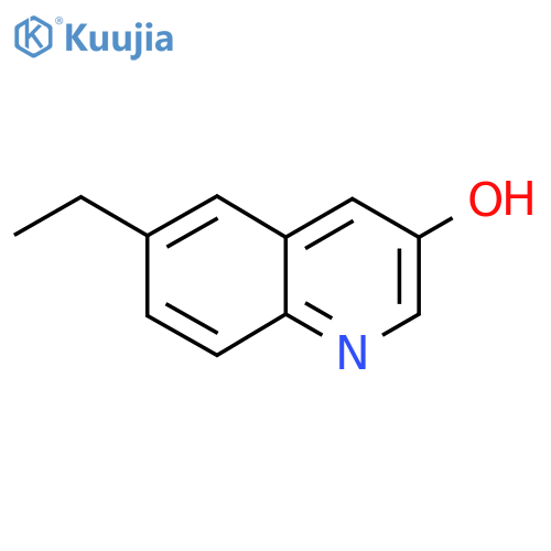 6-Ethylquinolin-3-ol structure