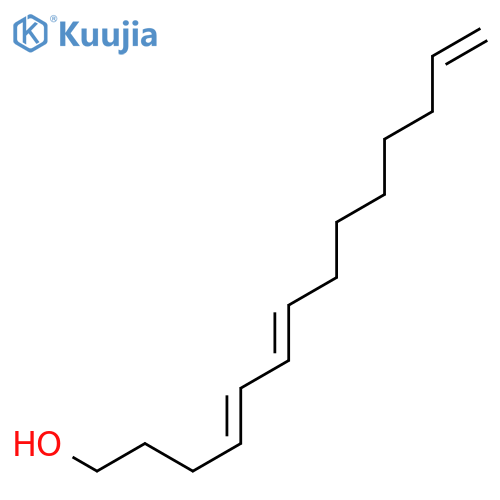 tetradeca-4,6,13-trien-1-ol structure