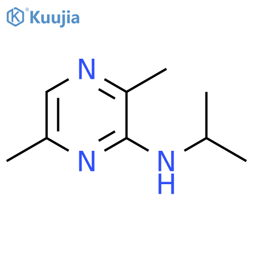 2-Pyrazinamine, 3,6-dimethyl-N-(1-methylethyl)- structure