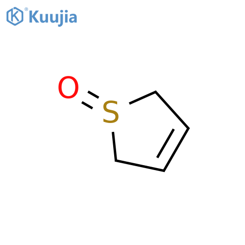 Thiophene, 2,5-dihydro-, 1-oxide structure