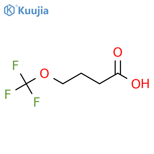 4-Trifluoromethoxy-butyric acid structure