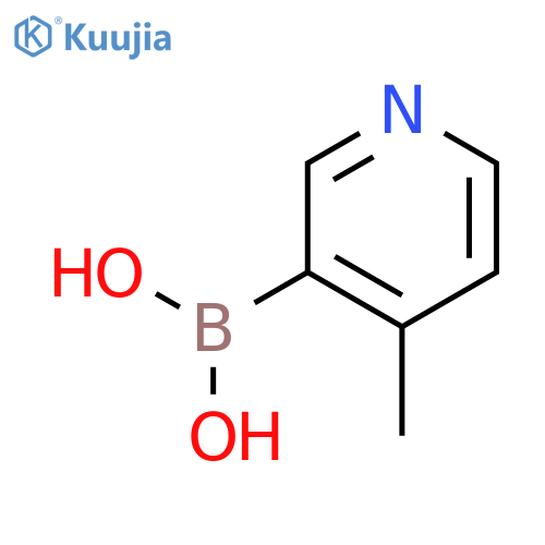 4-Methylpyridine-3-boronic Acid structure