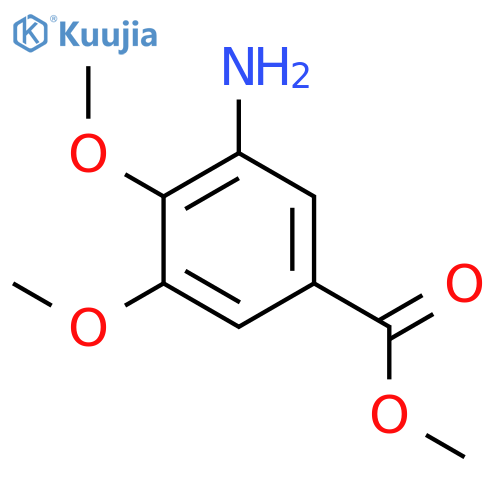 methyl 3-amino-4,5-dimethoxybenzoate structure