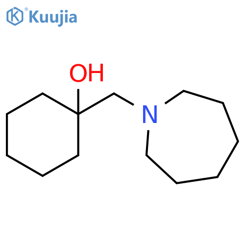1-[(azepan-1-yl)methyl]cyclohexan-1-ol structure