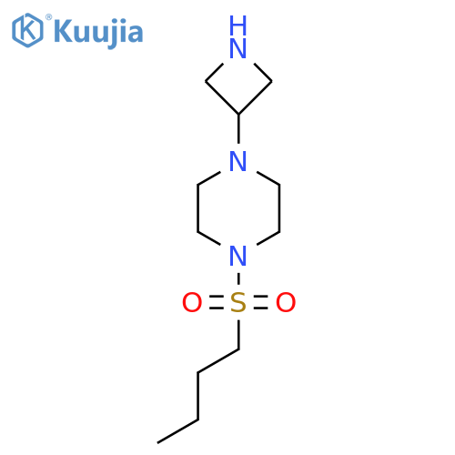 1-(Azetidin-3-yl)-4-(butane-1-sulfonyl)piperazine structure