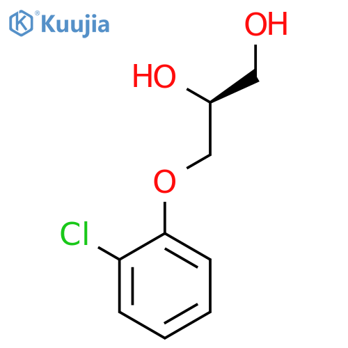 1,2-Propanediol, 3-(2-chlorophenoxy)-, (2S)- structure