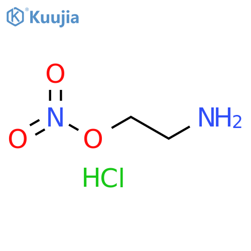 Ethanol, 2-amino-, 1-nitrate, hydrochloride (1:1) structure