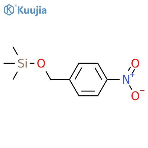 Silane, trimethyl[(4-nitrophenyl)methoxy]- structure